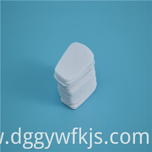 White thermal insulation cotton gas mask filter cotton